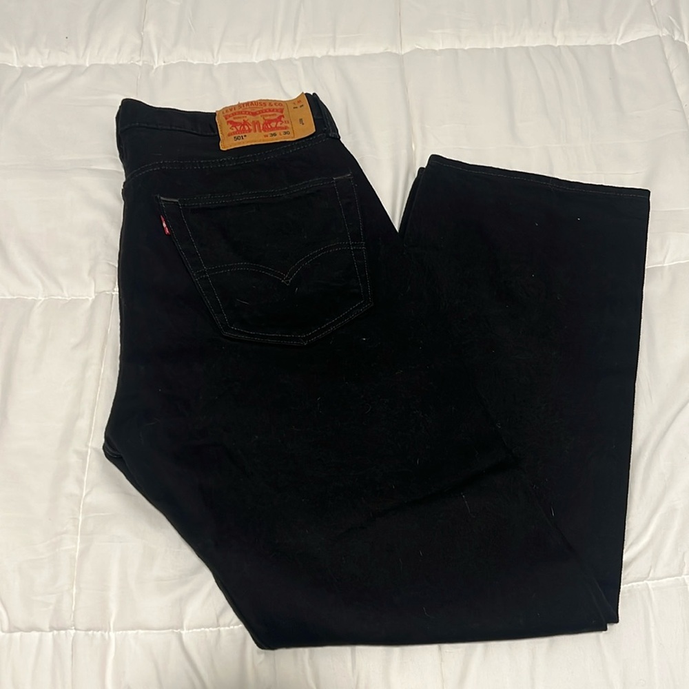 COPY - Black Levi Jeans 36 x 30